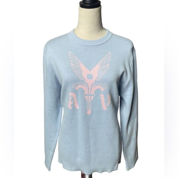 Alte Volant Baby Blue & Pink “Cotton Candy” Crewneck Sweater (Size: Small) - Picture 7 of 12